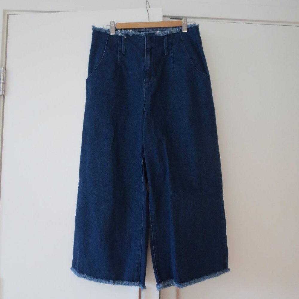 Denim wide culottes - LIKE NEW